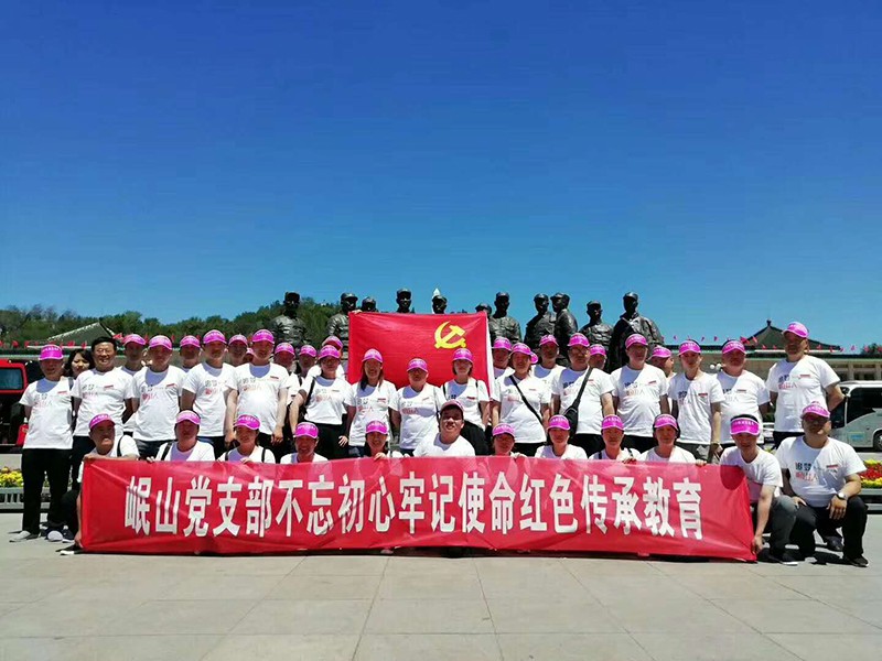 岷山党支部不忘初心切记使命红色传承教育